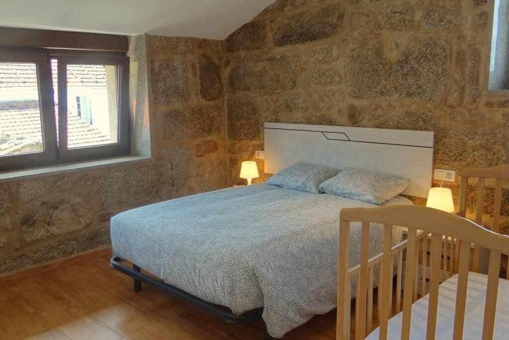Cuberto Darriba Casa Restaurada En Canedo Carnota Buitenkant foto